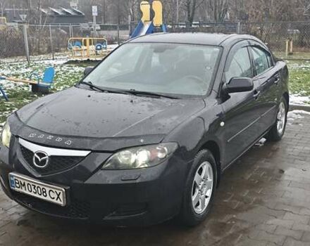 Черный Мазда 3, объемом двигателя 1.6 л и пробегом 205 тыс. км за 5600 $, фото 4 на Automoto.ua