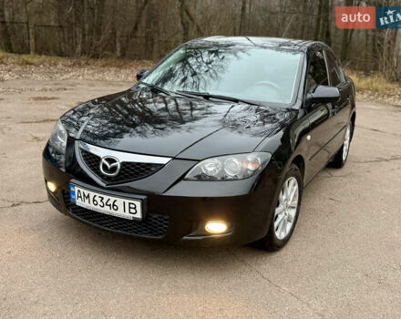 Чорний Мазда 3, об'ємом двигуна 1.6 л та пробігом 183 тис. км за 6150 $, фото 2 на Automoto.ua