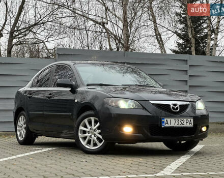 Черный Мазда 3, объемом двигателя 1.6 л и пробегом 256 тыс. км за 5450 $, фото 2 на Automoto.ua
