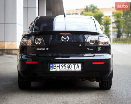 Черный Мазда 3, объемом двигателя 1.6 л и пробегом 185 тыс. км за 6350 $, фото 5 на Automoto.ua