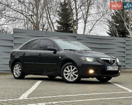 Черный Мазда 3, объемом двигателя 1.6 л и пробегом 256 тыс. км за 5450 $, фото 3 на Automoto.ua