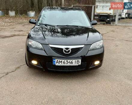 Чорний Мазда 3, об'ємом двигуна 1.6 л та пробігом 183 тис. км за 6150 $, фото 29 на Automoto.ua