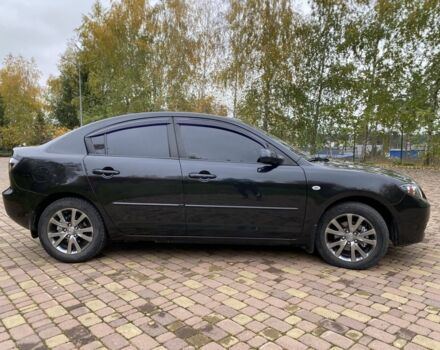 Черный Мазда 3, объемом двигателя 1.6 л и пробегом 228 тыс. км за 6300 $, фото 3 на Automoto.ua