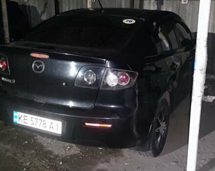 Черный Мазда 3, объемом двигателя 1.6 л и пробегом 222 тыс. км за 5450 $, фото 1 на Automoto.ua