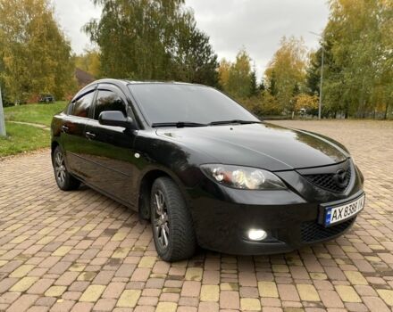Черный Мазда 3, объемом двигателя 1.6 л и пробегом 228 тыс. км за 6300 $, фото 2 на Automoto.ua