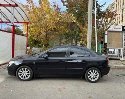 Черный Мазда 3, объемом двигателя 1.6 л и пробегом 185 тыс. км за 7750 $, фото 3 на Automoto.ua