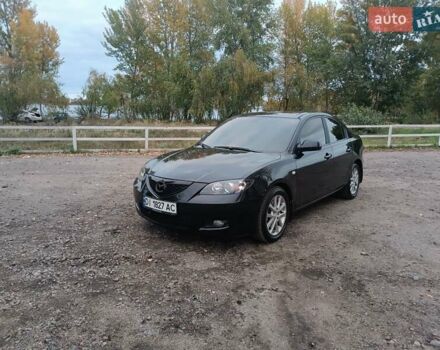 Черный Мазда 3, объемом двигателя 2 л и пробегом 221 тыс. км за 5700 $, фото 3 на Automoto.ua