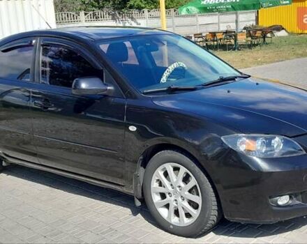 Черный Мазда 3, объемом двигателя 2 л и пробегом 187 тыс. км за 6400 $, фото 4 на Automoto.ua