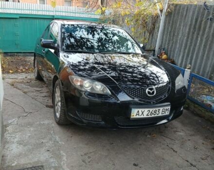 Черный Мазда 3, объемом двигателя 1.6 л и пробегом 245 тыс. км за 3682 $, фото 3 на Automoto.ua