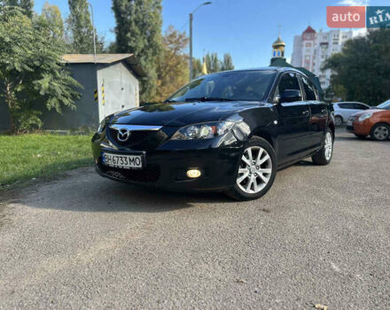 Черный Мазда 3, объемом двигателя 1.6 л и пробегом 153 тыс. км за 5500 $, фото 1 на Automoto.ua