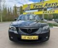 Черный Мазда 3, объемом двигателя 1.6 л и пробегом 142 тыс. км за 5800 $, фото 1 на Automoto.ua