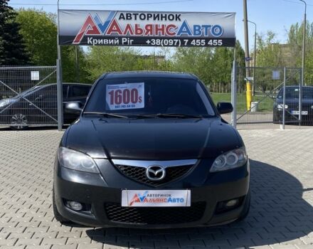 Чорний Мазда 3, об'ємом двигуна 2 л та пробігом 220 тис. км за 6999 $, фото 1 на Automoto.ua