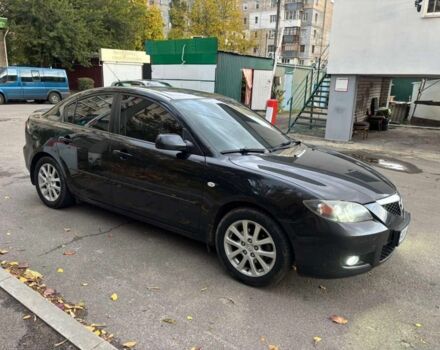Черный Мазда 3, объемом двигателя 1.6 л и пробегом 185 тыс. км за 7750 $, фото 4 на Automoto.ua