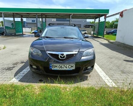 Чорний Мазда 3, об'ємом двигуна 2 л та пробігом 143 тис. км за 5500 $, фото 3 на Automoto.ua