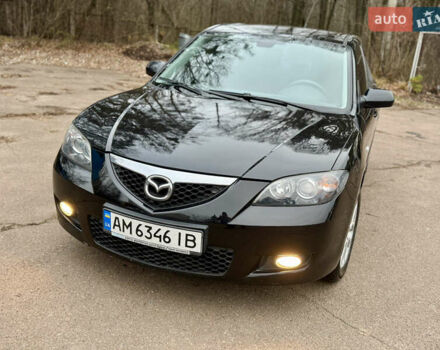 Чорний Мазда 3, об'ємом двигуна 1.6 л та пробігом 183 тис. км за 6150 $, фото 1 на Automoto.ua