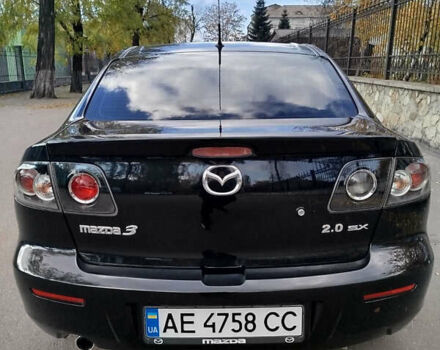 Черный Мазда 3, объемом двигателя 2 л и пробегом 199 тыс. км за 6800 $, фото 4 на Automoto.ua