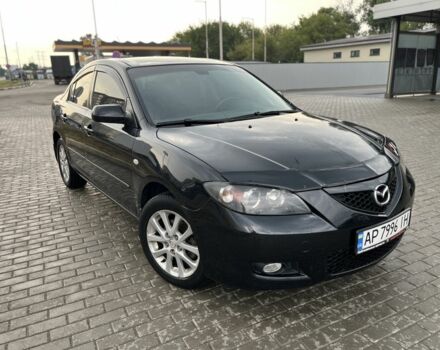Черный Мазда 3, объемом двигателя 1.6 л и пробегом 211 тыс. км за 5900 $, фото 1 на Automoto.ua