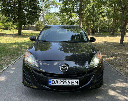 Черный Мазда 3, объемом двигателя 2 л и пробегом 187 тыс. км за 7200 $, фото 1 на Automoto.ua