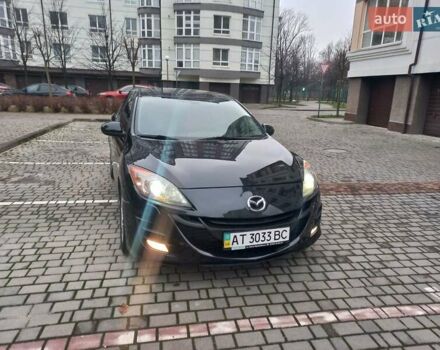 Черный Мазда 3, объемом двигателя 1.6 л и пробегом 257 тыс. км за 7850 $, фото 1 на Automoto.ua