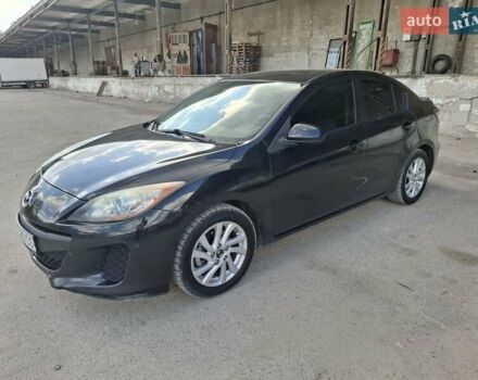 Черный Мазда 3, объемом двигателя 2 л и пробегом 264 тыс. км за 8500 $, фото 1 на Automoto.ua