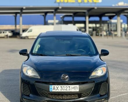Черный Мазда 3, объемом двигателя 2 л и пробегом 172 тыс. км за 7350 $, фото 1 на Automoto.ua