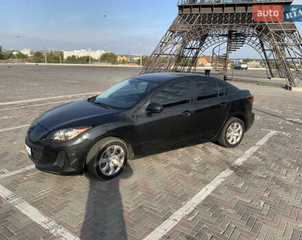 Черный Мазда 3, объемом двигателя 2 л и пробегом 196 тыс. км за 7200 $, фото 3 на Automoto.ua