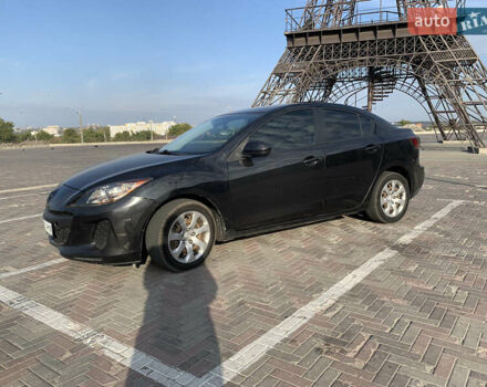 Черный Мазда 3, объемом двигателя 2 л и пробегом 196 тыс. км за 7200 $, фото 4 на Automoto.ua