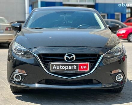 Черный Мазда 3, объемом двигателя 2 л и пробегом 196 тыс. км за 9990 $, фото 1 на Automoto.ua