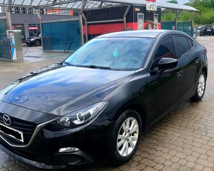 Черный Мазда 3, объемом двигателя 2 л и пробегом 210 тыс. км за 8500 $, фото 1 на Automoto.ua