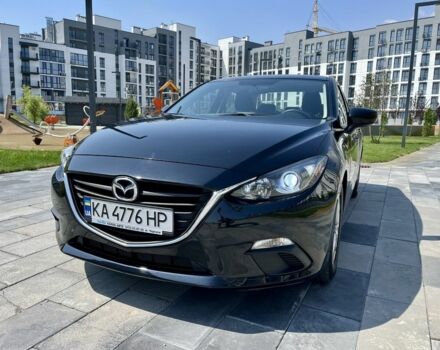 Черный Мазда 3, объемом двигателя 2 л и пробегом 172 тыс. км за 11950 $, фото 1 на Automoto.ua