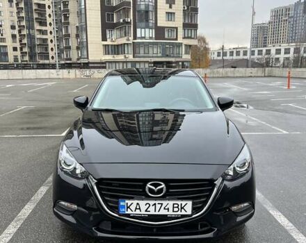 Черный Мазда 3, объемом двигателя 2 л и пробегом 122 тыс. км за 12000 $, фото 1 на Automoto.ua