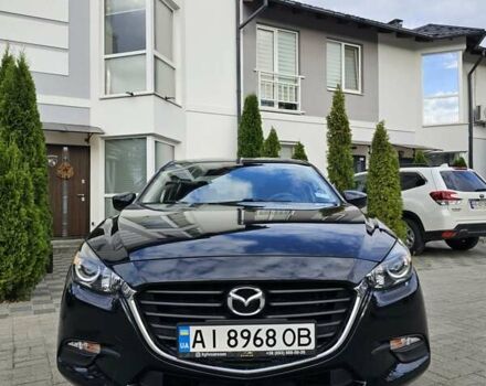 Черный Мазда 3, объемом двигателя 2 л и пробегом 75 тыс. км за 13500 $, фото 1 на Automoto.ua