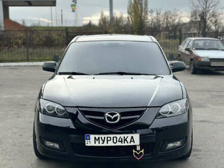Черный Мазда 3, объемом двигателя 2 л и пробегом 188 тыс. км за 5700 $, фото 1 на Automoto.ua