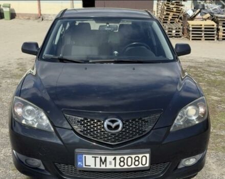 Черный Мазда 3, объемом двигателя 1.6 л и пробегом 250 тыс. км за 1300 $, фото 1 на Automoto.ua
