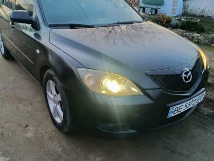Черный Мазда 3, объемом двигателя 1.56 л и пробегом 376 тыс. км за 4400 $, фото 1 на Automoto.ua