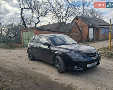 Черный Мазда 3, объемом двигателя 2 л и пробегом 330 тыс. км за 3000 $, фото 1 на Automoto.ua