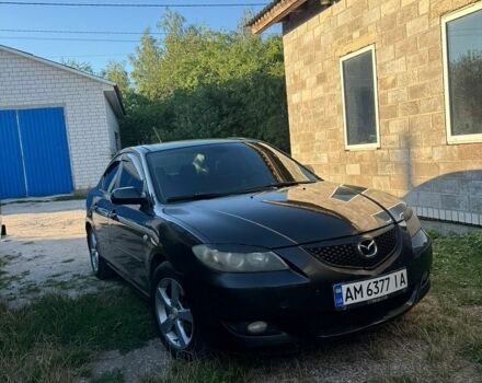 Чорний Мазда 3, об'ємом двигуна 1.6 л та пробігом 195 тис. км за 4500 $, фото 1 на Automoto.ua