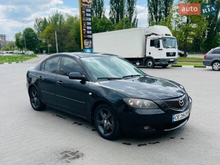 Черный Мазда 3, объемом двигателя 2 л и пробегом 295 тыс. км за 3800 $, фото 1 на Automoto.ua
