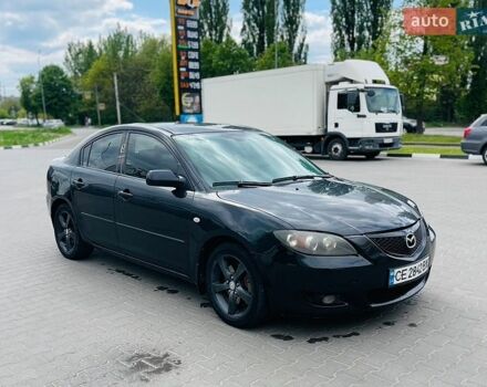 Черный Мазда 3, объемом двигателя 2 л и пробегом 295 тыс. км за 3800 $, фото 1 на Automoto.ua