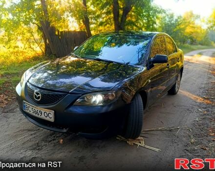 Черный Мазда 3, объемом двигателя 1.6 л и пробегом 124 тыс. км за 2950 $, фото 1 на Automoto.ua