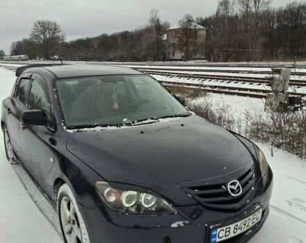 Черный Мазда 3, объемом двигателя 1.6 л и пробегом 285 тыс. км за 4500 $, фото 1 на Automoto.ua