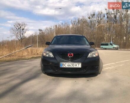 Черный Мазда 3, объемом двигателя 1.6 л и пробегом 223 тыс. км за 2850 $, фото 1 на Automoto.ua
