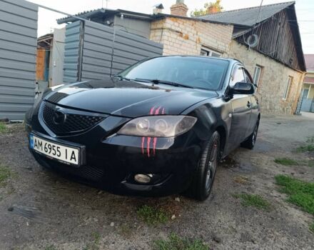 Чорний Мазда 3, об'ємом двигуна 2 л та пробігом 400 тис. км за 2992 $, фото 1 на Automoto.ua