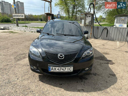 Черный Мазда 3, объемом двигателя 1.6 л и пробегом 240 тыс. км за 3400 $, фото 1 на Automoto.ua