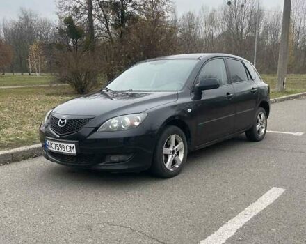 Черный Мазда 3, объемом двигателя 1.6 л и пробегом 230 тыс. км за 2600 $, фото 1 на Automoto.ua