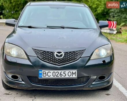 Черный Мазда 3, объемом двигателя 1.6 л и пробегом 242 тыс. км за 2450 $, фото 1 на Automoto.ua