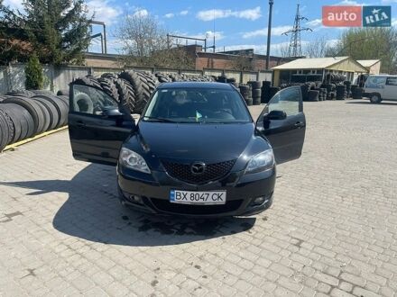 Черный Мазда 3, объемом двигателя 1.6 л и пробегом 245 тыс. км за 4700 $, фото 1 на Automoto.ua