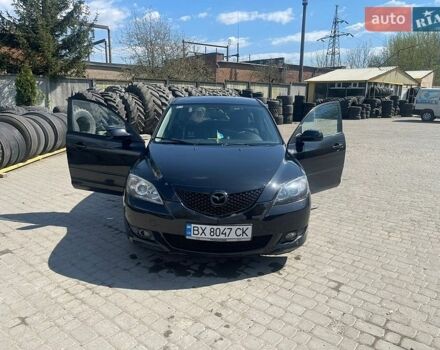 Черный Мазда 3, объемом двигателя 1.6 л и пробегом 245 тыс. км за 4700 $, фото 1 на Automoto.ua