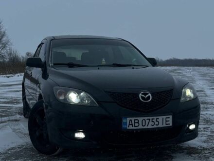 Черный Мазда 3, объемом двигателя 2 л и пробегом 380 тыс. км за 3700 $, фото 1 на Automoto.ua