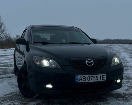 Черный Мазда 3, объемом двигателя 2 л и пробегом 380 тыс. км за 3700 $, фото 1 на Automoto.ua
